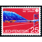 Football World Cup  - Liechtenstein 1982 - 25 Rappen