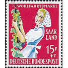 For the welfare - Germany / Saarland 1958 - 1500 Pfennig