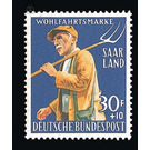 For the welfare - Germany / Saarland 1958 - 3000 Pfennig
