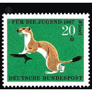 For the youth Endangered animals  - Germany / Federal Republic of Germany 1967 - 20 Pfennig