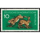 forest Animals  - Germany / German Democratic Republic 1959 - 10 Pfennig