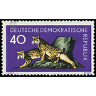 forest Animals  - Germany / German Democratic Republic 1959 - 40 Pfennig