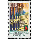 forest protection  - Germany / German Democratic Republic 1969 - 10 Pfennig