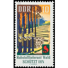 forest protection  - Germany / German Democratic Republic 1969 - 10 Pfennig