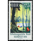 forest protection  - Germany / German Democratic Republic 1969 - 25 Pfennig