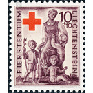 Foundation of the Red Cross  - Liechtenstein 1945 - 10 Rappen