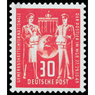 Founding Conference of the International Union Federation for Post in the World Trade Union Confederation  - Germany / German Democratic Republic 1949 - 30 Pfennig