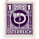 Freimarke  - Austria / II. Republic of Austria 1945 - 1 Shilling