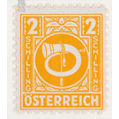 Freimarke  - Austria / II. Republic of Austria 1945 - 2 Shilling