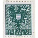 Freimarke  - Austria / II. Republic of Austria 1945 - 42 Groschen