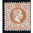 Freimarke  - Austria / k.u.k. monarchy / Austrian Post in the Levant 1867 - 50 Soldi