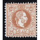 Freimarke  - Austria / k.u.k. monarchy / Austrian Post in the Levant 1867 - 50 Soldi