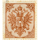 Freimarke  - Austria / k.u.k. monarchy / Bosnia Herzegovina 1879 - 15 Kreuzer