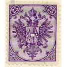Freimarke  - Austria / k.u.k. monarchy / Bosnia Herzegovina 1879 - 25 Kreuzer
