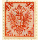 Freimarke  - Austria / k.u.k. monarchy / Bosnia Herzegovina 1879 - 5 Kreuzer