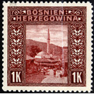 Freimarke  - Austria / k.u.k. monarchy / Bosnia Herzegovina 1906 - 1 Krone