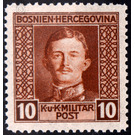 Freimarke  - Austria / k.u.k. monarchy / Bosnia Herzegovina 1917 - 10 Heller