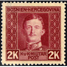 Freimarke  - Austria / k.u.k. monarchy / Bosnia Herzegovina 1917 - 2 Krone