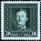 Freimarke  - Austria / k.u.k. monarchy / Bosnia Herzegovina 1917 - 3 Krone
