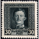 Freimarke  - Austria / k.u.k. monarchy / Bosnia Herzegovina 1917 - 30 Heller