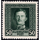 Freimarke  - Austria / k.u.k. monarchy / Bosnia Herzegovina 1917 - 50 Heller