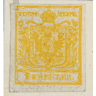 Freimarke  - Austria / k.u.k. monarchy / Empire Austria 1850 - 1 Kreuzer