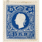 Freimarke  - Austria / k.u.k. monarchy / Empire Austria 1858 - 15 Kreuzer