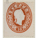 Freimarke  - Austria / k.u.k. monarchy / Empire Austria 1860 - 10 Kreuzer