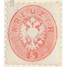 Freimarke  - Austria / k.u.k. monarchy / Empire Austria 1863 - 5 Kreuzer