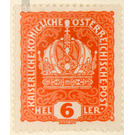 Freimarke  - Austria / k.u.k. monarchy / Empire Austria 1916 - 6 Heller