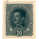 Freimarke  - Austria / k.u.k. monarchy / Empire Austria 1917 - 20 Heller