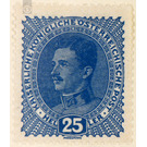 Freimarke  - Austria / k.u.k. monarchy / Empire Austria 1917 - 25 Heller
