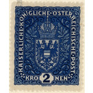 Freimarke  - Austria / k.u.k. monarchy / Empire Austria 1918 - 2 Krone