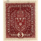 Freimarke  - Austria / k.u.k. monarchy / Empire Austria 1918 - 3 Krone