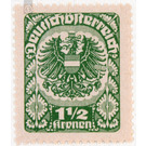 Freimarke  - Austria / Republic of German Austria / German-Austria 1920 - 1.50 Krone