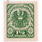 Freimarke  - Austria / Republic of German Austria / German-Austria 1920 - 1.50 Krone