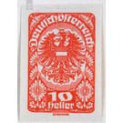 Freimarke  - Austria / Republic of German Austria / German-Austria 1920 - 10 Heller