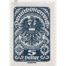 Freimarke  - Austria / Republic of German Austria / German-Austria 1920 - 5 Heller