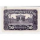 Freimarke  - Austria / Republic of German Austria / German-Austria 1920 - 50 Krone
