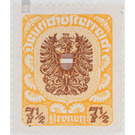 Freimarke  - Austria / Republic of German Austria / German-Austria 1920 - 7.50 Krone