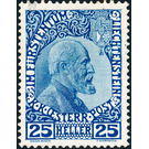 Freimarke  - Liechtenstein 1912 - 25 Heller