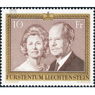 Freimarke  - Liechtenstein 1974 - 10 Franken