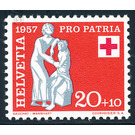 Freimarke  - Switzerland 1957 - 20 Rappen