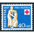 Freimarke  - Switzerland 1957 - 40 Rappen