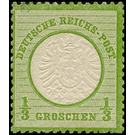 Freimarkenserie  - Germany / Deutsches Reich 1872 - 0.33 Groschen