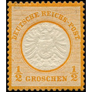 Freimarkenserie  - Germany / Deutsches Reich 1872 - 0.50 Groschen