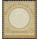 Freimarkenserie  - Germany / Deutsches Reich 1872 - 18 Kreuzer