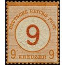 Freimarkenserie  - Germany / Deutsches Reich 1874 - 9 Kreuzer