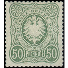 Freimarkenserie  - Germany / Deutsches Reich 1877 - 50 Pfennig