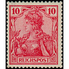 Freimarkenserie  - Germany / Deutsches Reich 1900 - 10 Pfennig